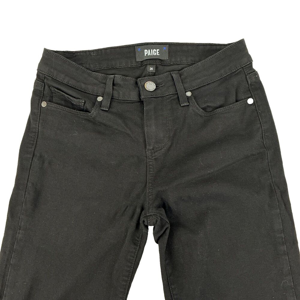 Women’s‎ Paige Verdugo Ultra Skinny Jeans Jeggings Size 26 Black